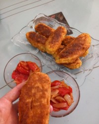 کوکو سیب زمینی سوخاری ورق بزن گلم عکس مراحل ببین