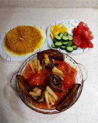 گوجه بادمجون هوسانه