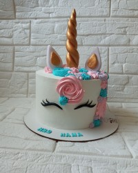 کیک تک شاخ یونیکورن