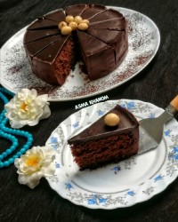 موس کیک شکلاتی