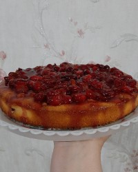 کیک دبل آلبالو