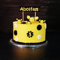 کیک تولد پسرانه زنبوری