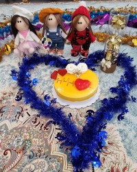 کیک سالگرد ازدواجمون بماند یادگاری❤️❤️