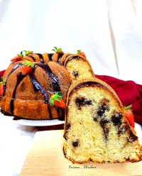 کیک شکلات چیپسی