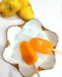 بستنی یخی میوه انبه