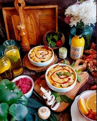 خوراک مرغ پنیری