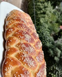 نان شیرمال طرح گیسو