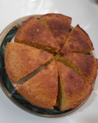 کیک هل و زعفران