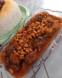 خورش لوبیا چشم بلبلی ورق بزن گلم