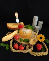 آب طالبی ملون