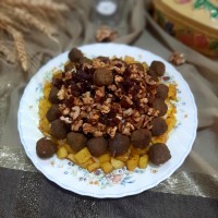 گردو پلو (خوشمزه بود)