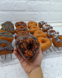 دونات تپلی بدون کره با دستور محشر خانم آریا عزیز