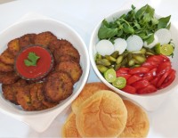 کتلت غذای مورد علاقه بچه هام