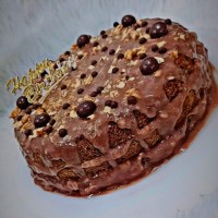 کیک خیس شکلاتی مجلسی