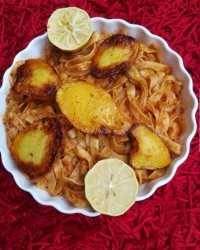 ماکارونی آشیانه.