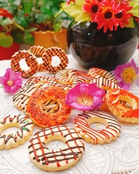 شیرینی رینگ کره ای