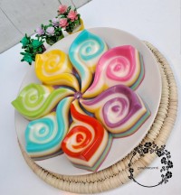 ژله رنگین کمانی