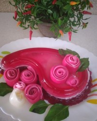 ژله ازبرای مهمونی جمعه شب