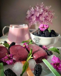 بستنی یخی شاه توت