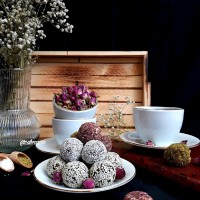 توپک خرمایی چهار مغز