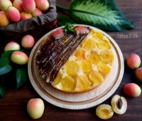 آپساید داون زردآلو