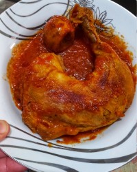 مرغ رژیمی بدون روغن