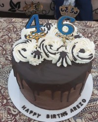 کیک تولد نسکافه ایی