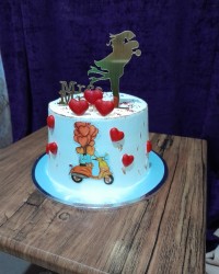 مینی کیک سفارشی.