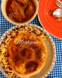 چلو گردن بوقلمون