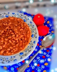 خــوراک لوبیـا چشـم بلبلــی