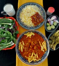 خورش قیمه با کوفته قلقلی