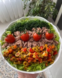 سالاد اسپانیایی