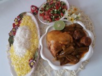 مرغ و بامیه❤