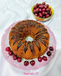 کیک کافه ای نارگیلی