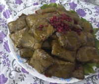 دلمه برگ مو لرستان