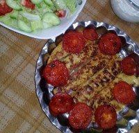 کباب تابه ایی مرغ♡