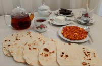 نان تافتون خانگی