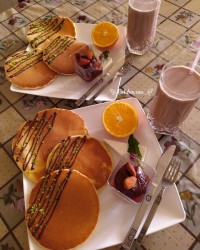 پنکیک آب پرتقال ?