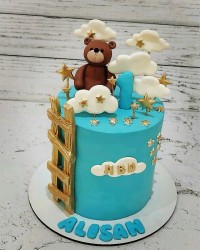 کیک تولد خرسی
