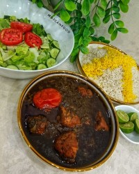 خورش قلیه مرغ