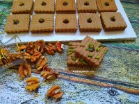 شیرینی رویال با مغزی شکلات