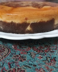 فلن کیک فنجانی (بدون فر و همزن)