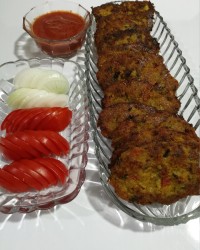 کتلت قارچ با گوشت