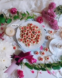 شیرینی شکوفه های گیلاس