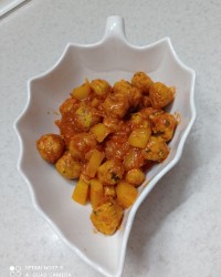 خوراک کله گنجشکی با مرغ