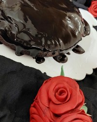 کیک کاکائویی ساده