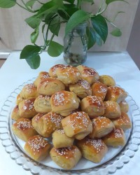 شیرینی گل محمدی برای عیدغدیر