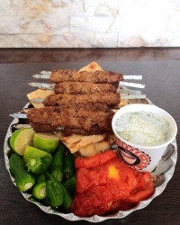 کباب تابه ای سیخی
