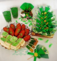 عید_غدیر_خم? شرینی_سولی_کرمفیل? بسراغ _? شربت_ژله_لیمو_تخم_شربتی?