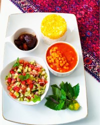 خورشت لوبیا سفید